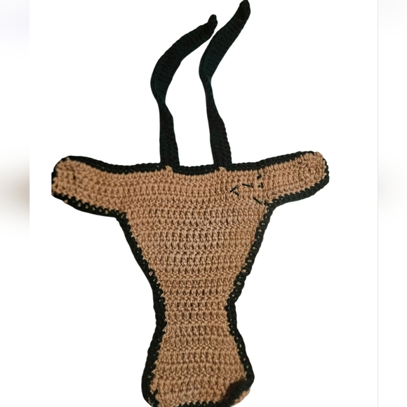 Hand Crafted Newborn 3-pc Set Crochet Photography props Hat diaper cover-up boot - Picture 7 of 17